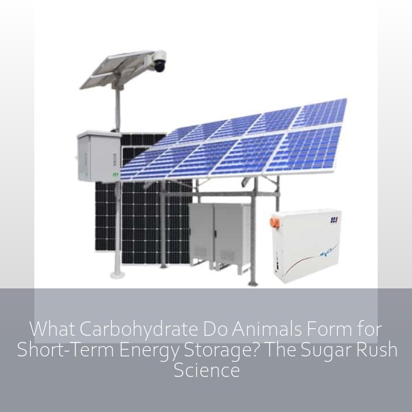 What Carbohydrate Do Animals Form for Short-Term Energy Storage? The Sugar Rush Science